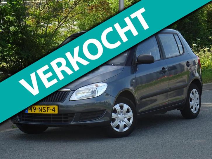 Skoda Fabia Verkocht! Verkocht!, Auto's, Skoda, Bedrijf, Te koop, Fabia, ABS, Airbags, Startonderbreker, Benzine, Euro 5, C, Hatchback