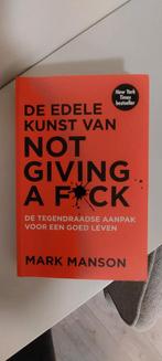 Not giving a fuck, Gelezen, Ophalen of Verzenden, Mark Manson