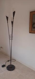 Vloerlamp, Huis en Inrichting, Lampen | Vloerlampen, Gebruikt, Ophalen of Verzenden, Brons, Metaal