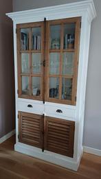Landelijke buffetkast Madrid, Ophalen, Gebruikt, 200 cm of meer, Glas