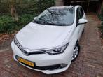 Toyota Auris 1.8 Hybrid Lease Pro Panoramadak/Half Leder, Auto's, 28 km/l, Gebruikt, 4 cilinders, Wit