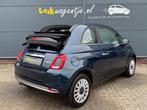 Fiat 500 C 1.0 Hybrid Dolcevita Cabrio *carplay *dealerond., Auto's, Voorwielaandrijving, Gebruikt, Zwart, Cabriolet
