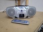 nieuwstaat draagbare radio cd cassettedeck afst philips, Audio, Tv en Foto, Cd-spelers, Ophalen of Verzenden, Zo goed als nieuw