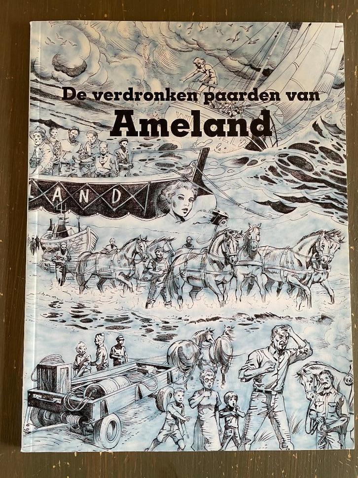 de Verdronken Paarden van Ameland    2.50 euro, Boeken, Stripboeken, Gelezen, Eén stripboek, Ophalen of Verzenden