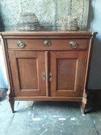 Antiek eiken kastje, Ophalen