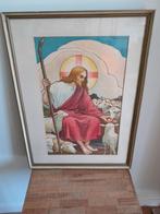 Iconische prent "Schaapsherder" Jos Speybrouck, Gebruikt, Ophalen of Verzenden, 1940 tot 1960, Prent