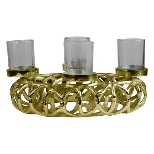 Waxinelichthouder Colmore by Diga. Weekdeal bij CosiMozi, Huis en Inrichting, Woonaccessoires | Kandelaars en Kaarsen, Nieuw, Minder dan 25 cm