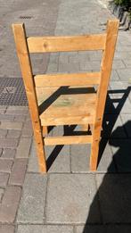 Houten stoeltje, Huis en Inrichting, Stoelen, Ophalen, Gebruikt, Overige kleuren, Eén
