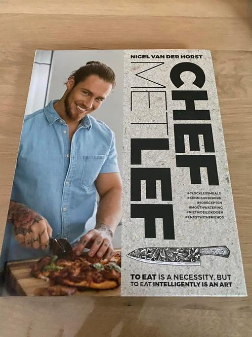 Nieuw kookboek ‘Chef met lef’ Nigel van der Horst, Boeken, Kookboeken, Nieuw, Ophalen of Verzenden