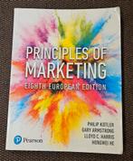Principles of marketing eighth european edition.  P. Kotler, Ophalen of Verzenden, Zo goed als nieuw