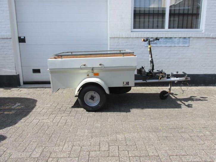 Saris bagagewagen met kogel voor fietsdrager, Auto diversen, Aanhangers en Bagagewagens, Gebruikt, Ophalen