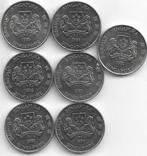 20  cent  div. jaren  Singapoer. km. 52 ( 0,30 p. st. ), Ophalen of Verzenden, Zuidoost-Azië, Losse munt