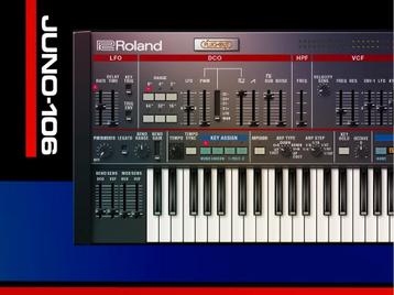 Roland JUNO-106 Software Synthesizer Plugin incl licentie beschikbaar voor biedingen
