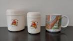 Winnie the Pooh beker + 2 voorraadpotjes Rotho, Ophalen of Verzenden, Winnie de Poeh of vrienden, Nieuw, Overige typen