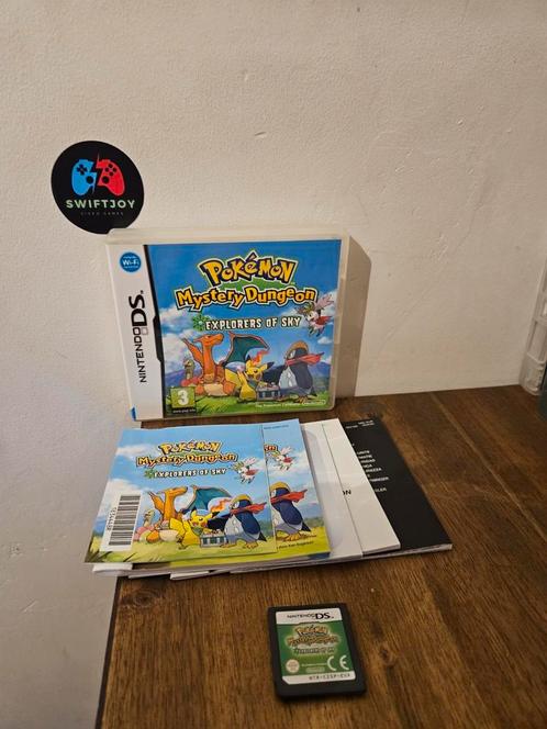 Pokemon Mystery Dungeon - Explorers of sky (Compleet), Spelcomputers en Games, Games | Nintendo DS, Zo goed als nieuw, Avontuur en Actie