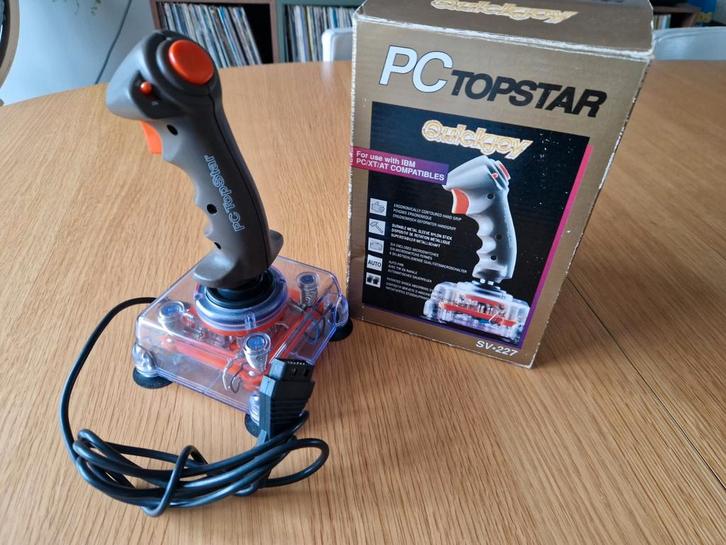 QuickJoy PC Topstar SV-227 Joystick (PC/XT/AT compatible), Computers en Software, Joysticks, Zo goed als nieuw, Ophalen of Verzenden