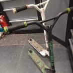 2 stuntsteps zwart groen en wit. 30euro, Fietsen en Brommers, Steps, Ophalen, Gebruikt, Gewone step