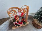 Vintage kersthanger duo op schommel, *, Gebruikt, *, Ophalen of Verzenden