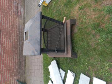 Open haard voor buiten beschikbaar voor biedingen