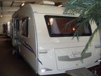 Adria Adora 563 PK Royale stapelbedwagen zes slaapplaatsen, Caravans en Kamperen, Caravans, Kachel, Rondzit, Bedrijf, Adria