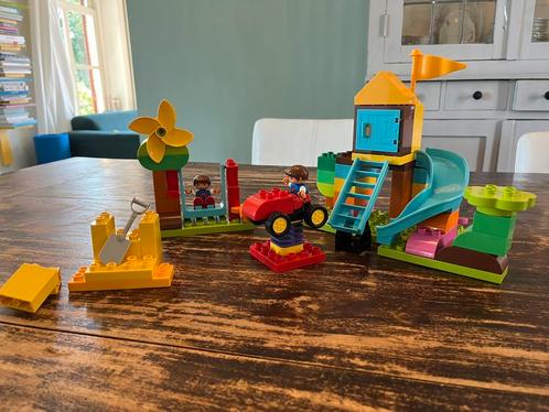 Lego Duplo speeltuin (10864), Kinderen en Baby's, Speelgoed | Duplo en Lego, Zo goed als nieuw, Duplo, Ophalen of Verzenden