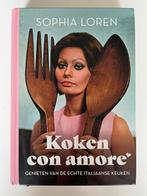 Sophia Loren - Koken con amore, Boeken, Kookboeken, Italië, Verzenden, Zo goed als nieuw, Sophia Loren