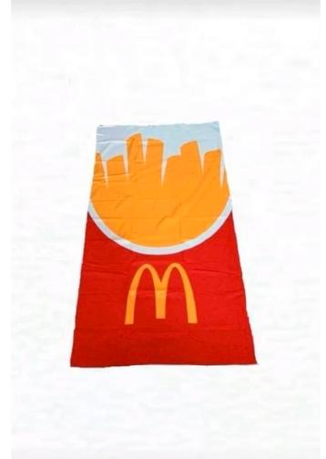 Strandlaken Mc Donald's beschikbaar voor biedingen