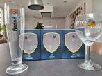 Bierglazen: 3x Affligem, 1x Brand 0,3 en 1x Leffe, Verzamelen, Glas en Borrelglaasjes, Ophalen of Verzenden, Nieuw, Bierglas