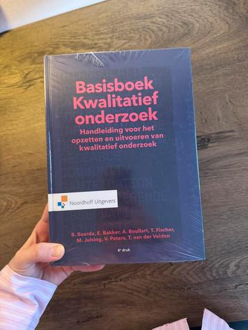 Annelien Boullart - Basisboek Kwalitatief Onderzoek beschikbaar voor biedingen