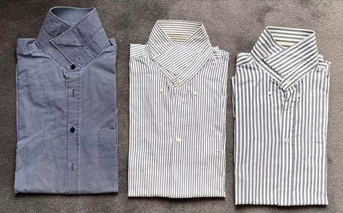 3 Heren Overhemden, merk Zwarte Tulp, lange mouw, maat XL, Kleding | Heren, Overhemden, Zo goed als nieuw, Halswijdte 43/44 (XL)
