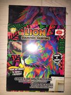 Sint/Kerst Tip: Nieuw Diamond Painting Leeuw, Hobby en Vrije tijd, Knutselen, Ophalen of Verzenden, Nieuw, Knutselwerk