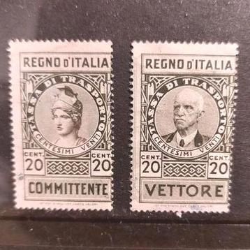 Italië Transportbelastingzegels beschikbaar voor biedingen