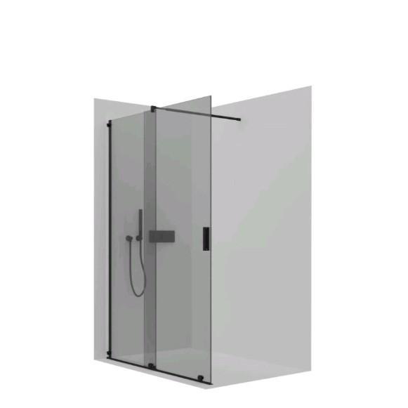 Schuifdeur douchewand tot max 150cm met chique getint glas, Huis en Inrichting, Badkamer | Badkamermeubels, Nieuw, Overige typen