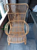 Oude goede rotan stoel,jaren 60, Ophalen