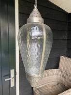 Hanglampen 2 stuks, Huis en Inrichting, Lampen | Hanglampen, Ophalen, Gebruikt, Glas, 50 tot 75 cm