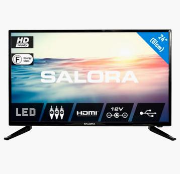 Salora 24" HD Ready LED TV - Compact & Licht! beschikbaar voor biedingen