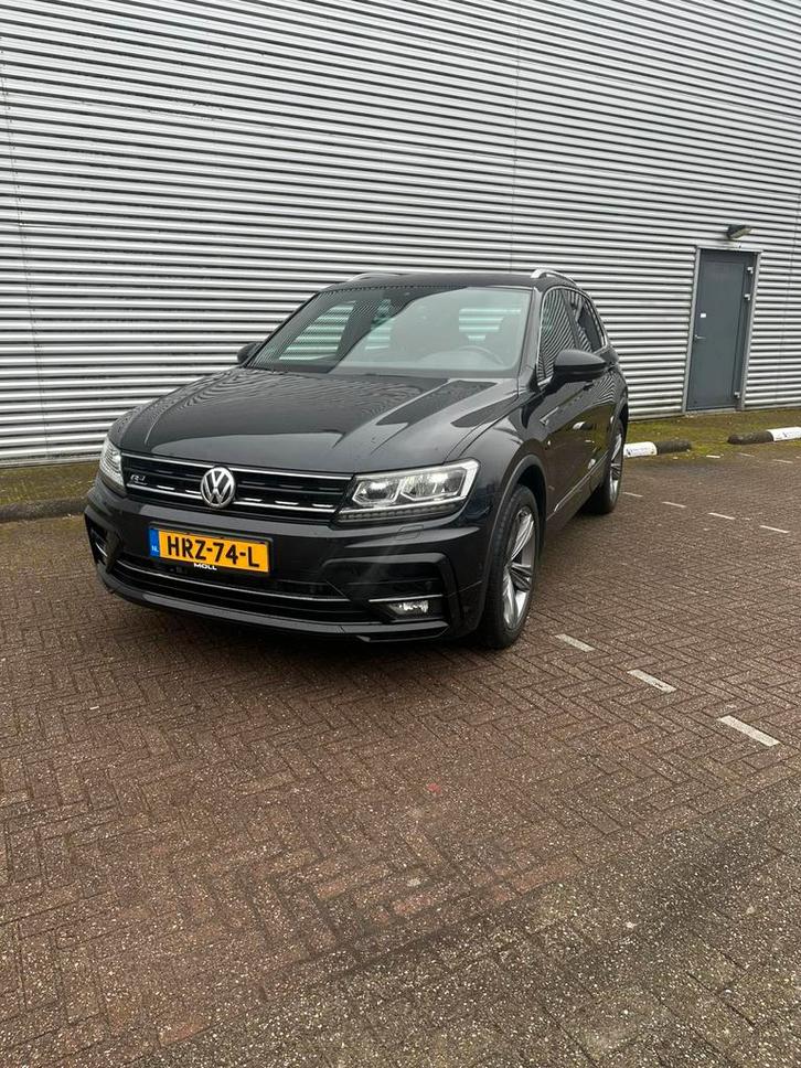 Volkswagen Tiguan 2.0 TSI 190pk 4Motion DSG 2020 Zwart, Auto's, Volkswagen, Particulier, Tiguan, 4x4, ABS, Achteruitrijcamera