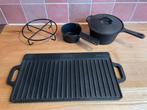 Dutch oven accessoires - Grillmeister gietijzer, Huis en Inrichting, Ophalen of Verzenden, Nieuw, Gietijzer, Overige typen