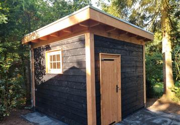 All-in Geïsoleerde prefab Douglas schuur/tuinhuis 300x300 cm beschikbaar voor biedingen