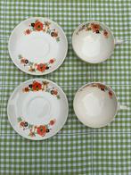 Petrus Regout kop en schotel 2 stuks, Antiek en Kunst, Antiek | Servies compleet, Ophalen