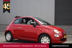 Fiat 500C 1.0 Hybrid Cabrio Rosso /45.000 km/Airco/USB/€39, Voorwielaandrijving, Stof, Gebruikt, Cabriolet