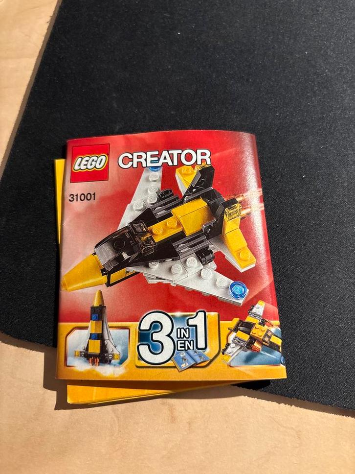 LEGO Creator 31001 3-in-1 Bliksemschicht, Kinderen en Baby's, Speelgoed | Duplo en Lego, Zo goed als nieuw, Lego, Complete set