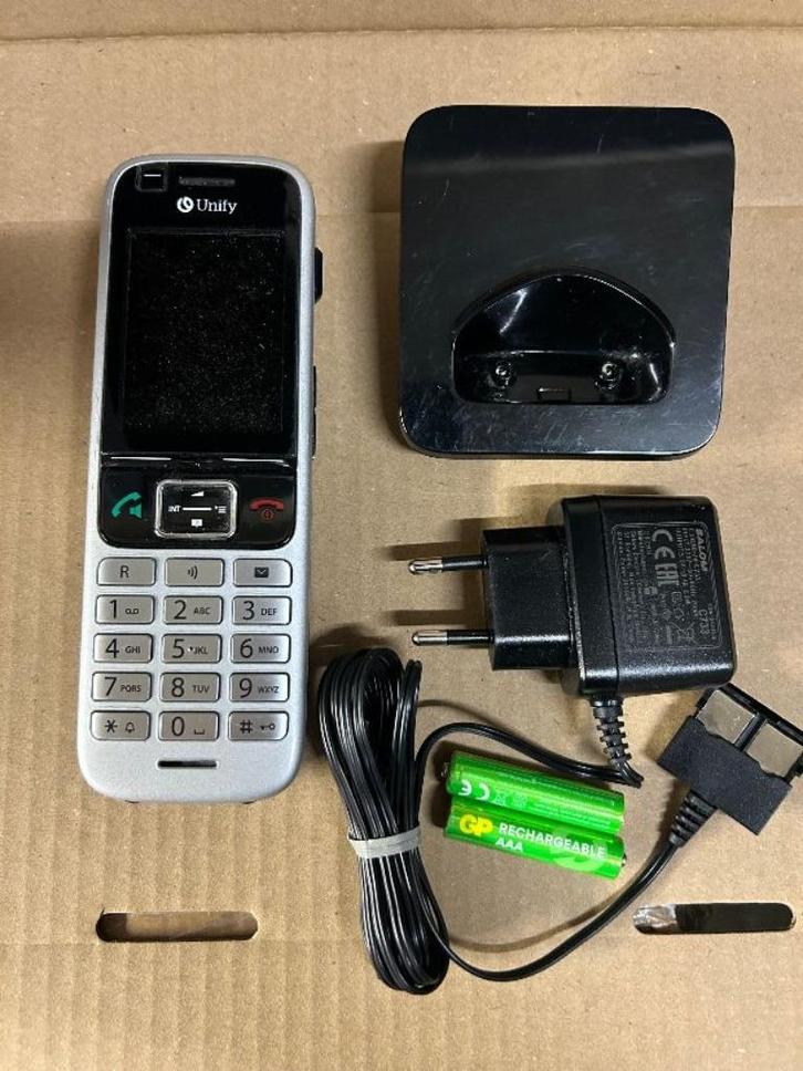 ➡️ Unify OpenScape S6 Dect L30250-F600-C510, Telecommunicatie, Vaste telefoons | Handsets en Draadloos, Gebruikt, 1 handset, Ophalen of Verzenden