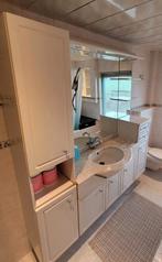 Badkamermeubel met wasbak en grote spiegel ,in prima staat, Huis en Inrichting, Ophalen, 25 tot 50 cm, 150 tot 200 cm, 200 cm of meer