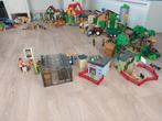 Playmobil boerderij, silo, plantenkas, dierenarts en meer, Ophalen, Gebruikt