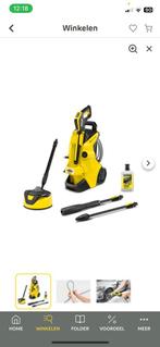 Kärcher hogedrukreiniger met alle toebehoren, Tuin en Terras, Hogedrukreinigers, Ophalen of Verzenden, Zo goed als nieuw, Elektrisch