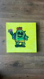 Spike Brawl stars schilderij ZELF gemaakt 1/1, Ophalen of Verzenden, Zo goed als nieuw, Acrylverf