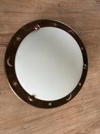 Plafondlamp rond, Huis en Inrichting, Lampen | Plafondlampen, Ophalen, Zo goed als nieuw, Glas