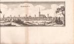 Elburg. 'Elbvrg' Kopergravure 1659 Merian, Antiek en Kunst, Kunst | Etsen en Gravures, Ophalen of Verzenden