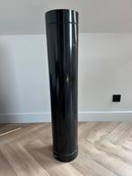 DW kachelpijp100cm, 15cm intern diameter, RAL9011, Huis en Inrichting, Kachels, Ophalen, Nieuw, Hout, Houtkachel